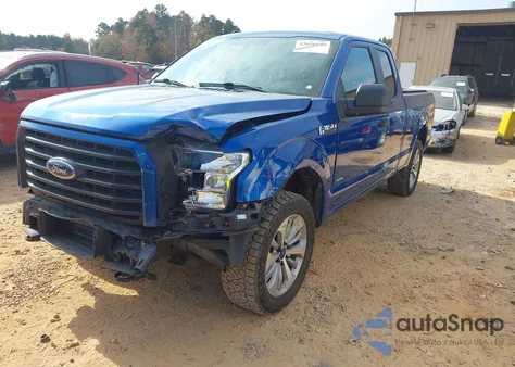 2017 Ford F-150 Xl from USA, damaged, VIN 1FTEX1EPXHFC31901